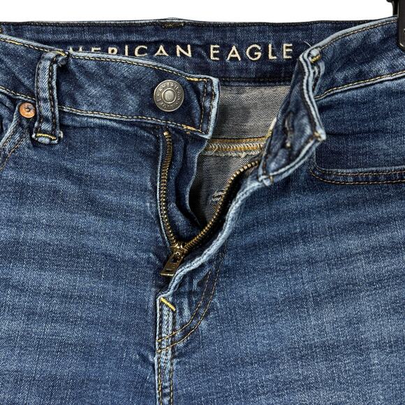 American Eagle Mens SZ 29x30 Original Bootcut Jeans Zip-Fly Stretch Airflex + - Picture 3 of 11